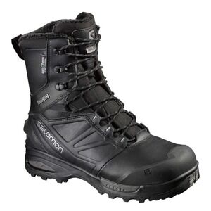 SALOMON Men's Toundra Pro CSWP Snow Boot 8.5 US Black Waterproof Contagrip NWT
